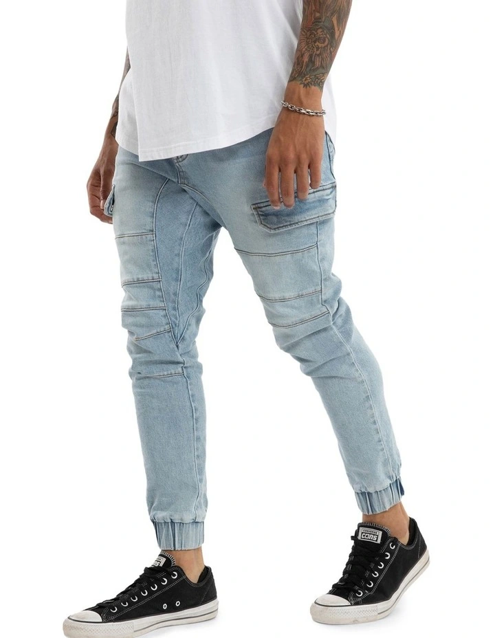 Salem Cargo Jogger in Blue image 4