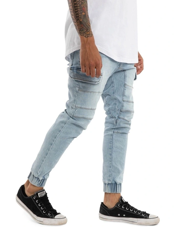 Salem Cargo Jogger in Blue image 5