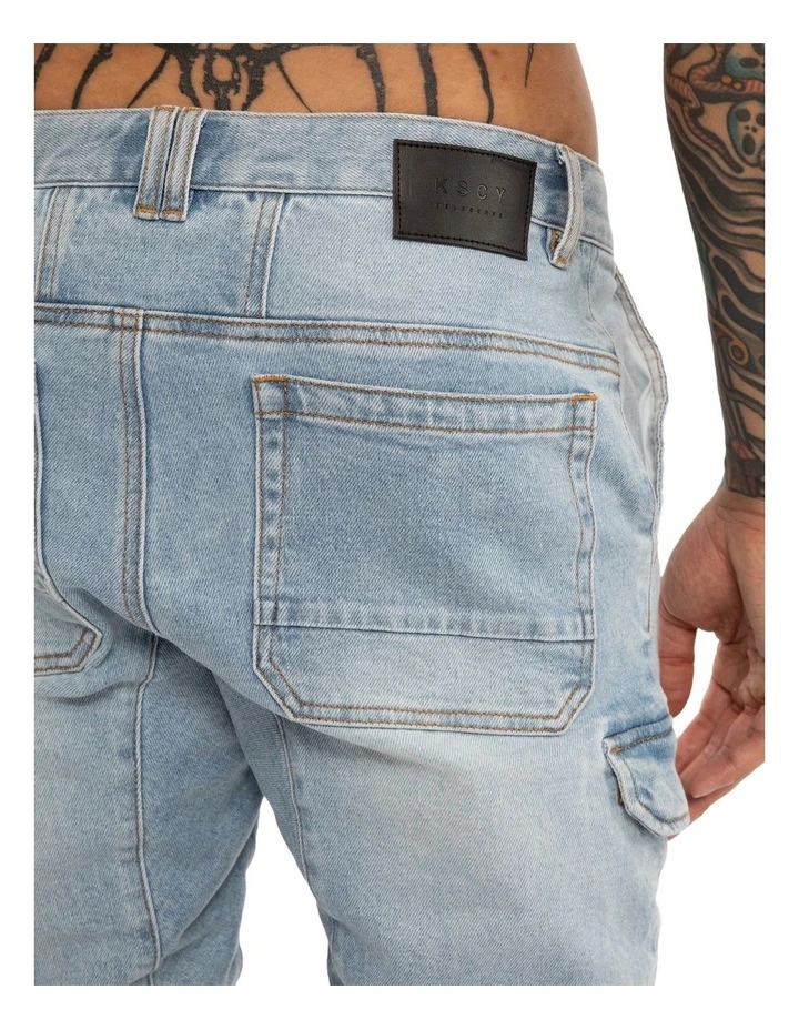 Salem Cargo Jogger in Blue image 6
