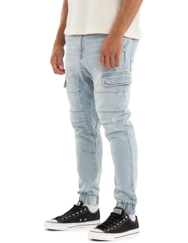 Salem Cargo Jogger in Blue image 4