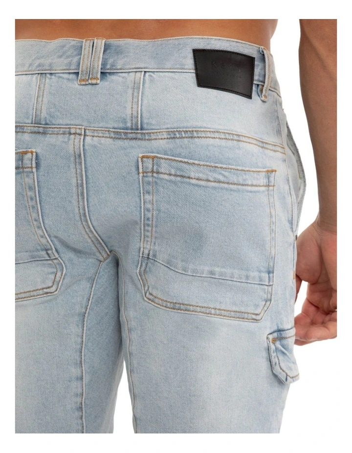 Salem Cargo Jogger in Blue image 5