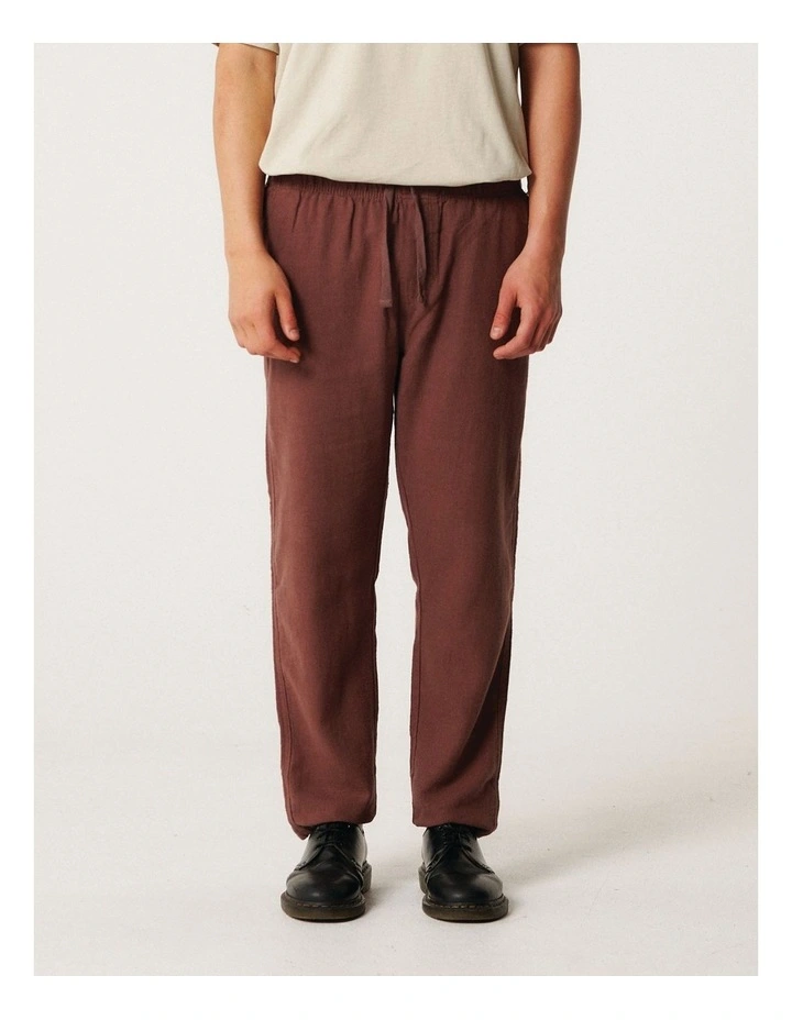 Cruiser Linen Pant in Brown image 1