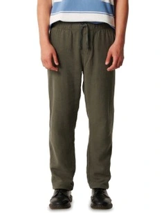 Cruiser Linen Pant in Sage