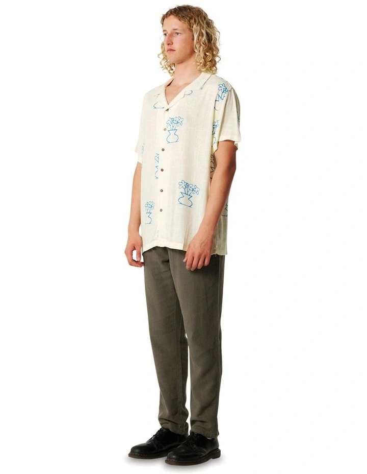 Cruiser Linen Pant in Sage image 3