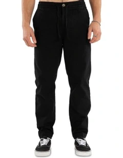 Costner Beach Pant in Black
