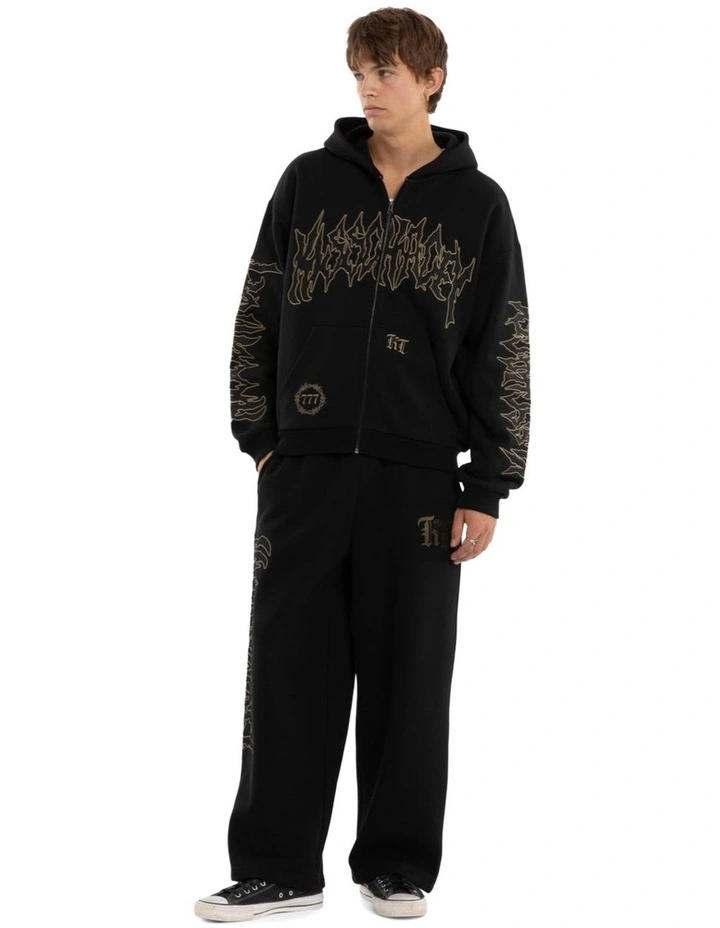 Wraith Baggy Sweatpant in Black image 3