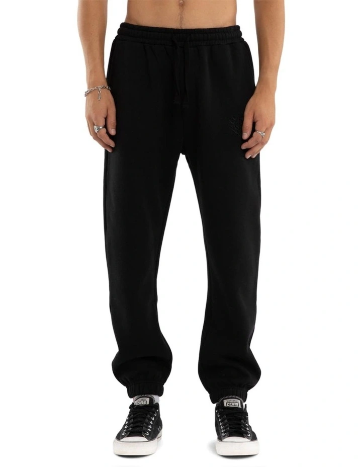 Frenzy Trackpant in Black image 3
