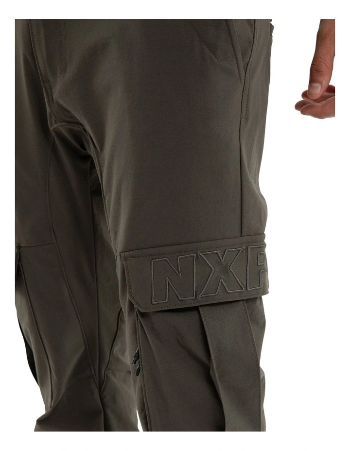Slim Nylon Cargo Jogger F150 in Dark Olive image 6