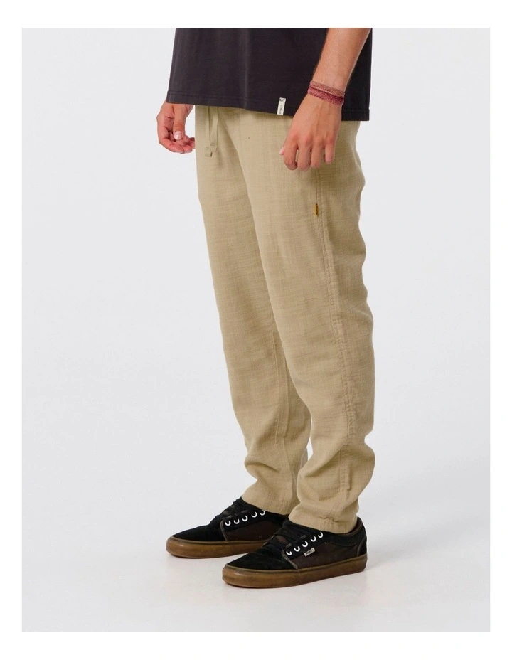 Cruiser Linen Pant in Brown image 3