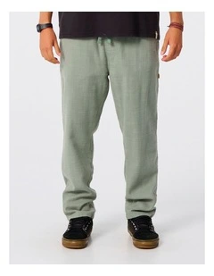 Cruiser Linen Pant in Green