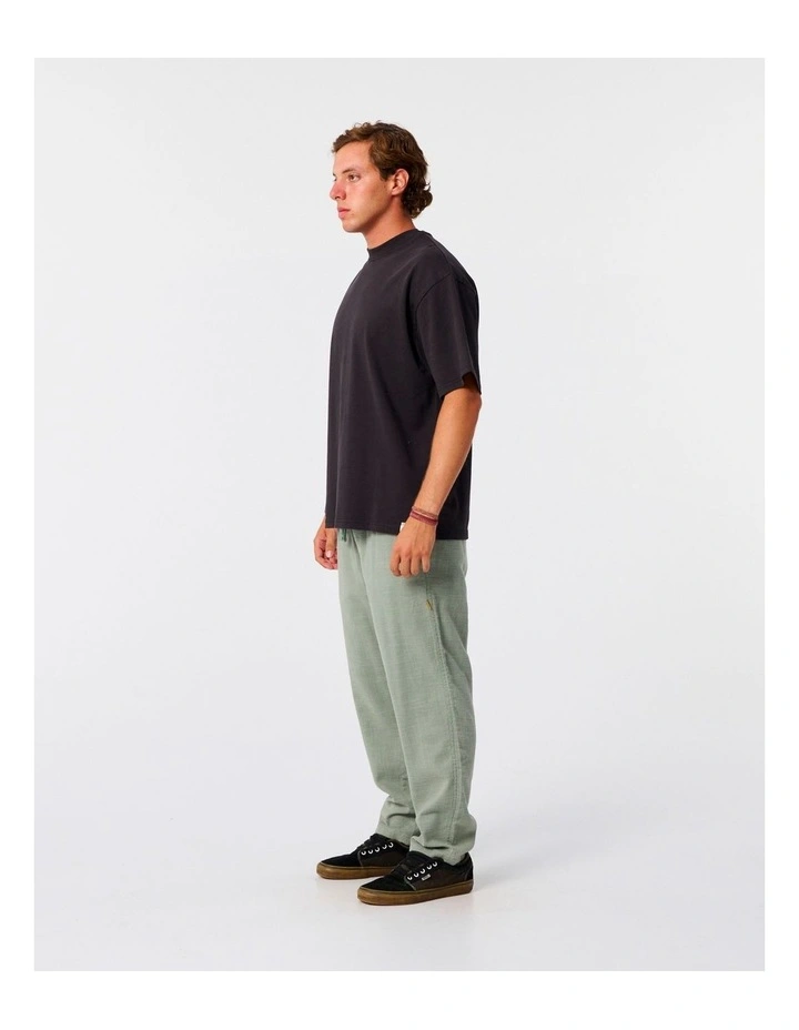 Cruiser Linen Pant in Green image 3