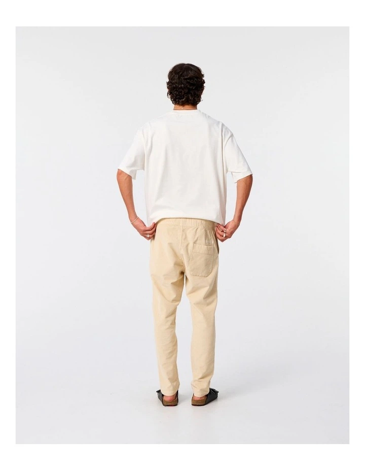 All Day Cord Pant in Cream image 2