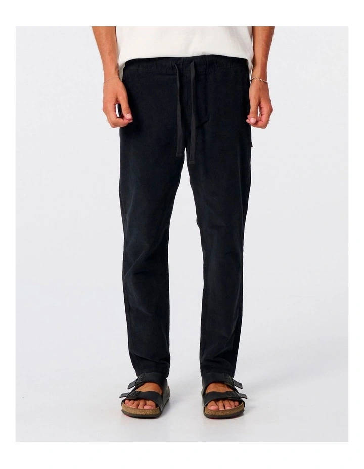 All Day Cord Pant in Black image 1