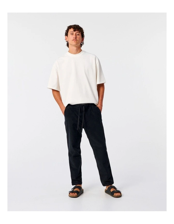 All Day Cord Pant in Black image 4
