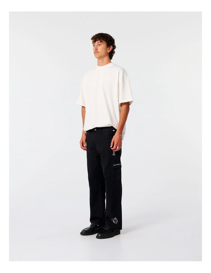 Mojo Cargo Pant in Black image 3