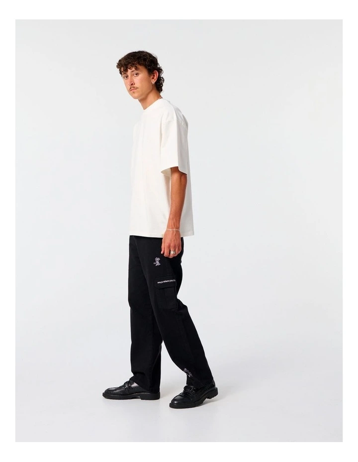 Mojo Cargo Pant in Black image 5