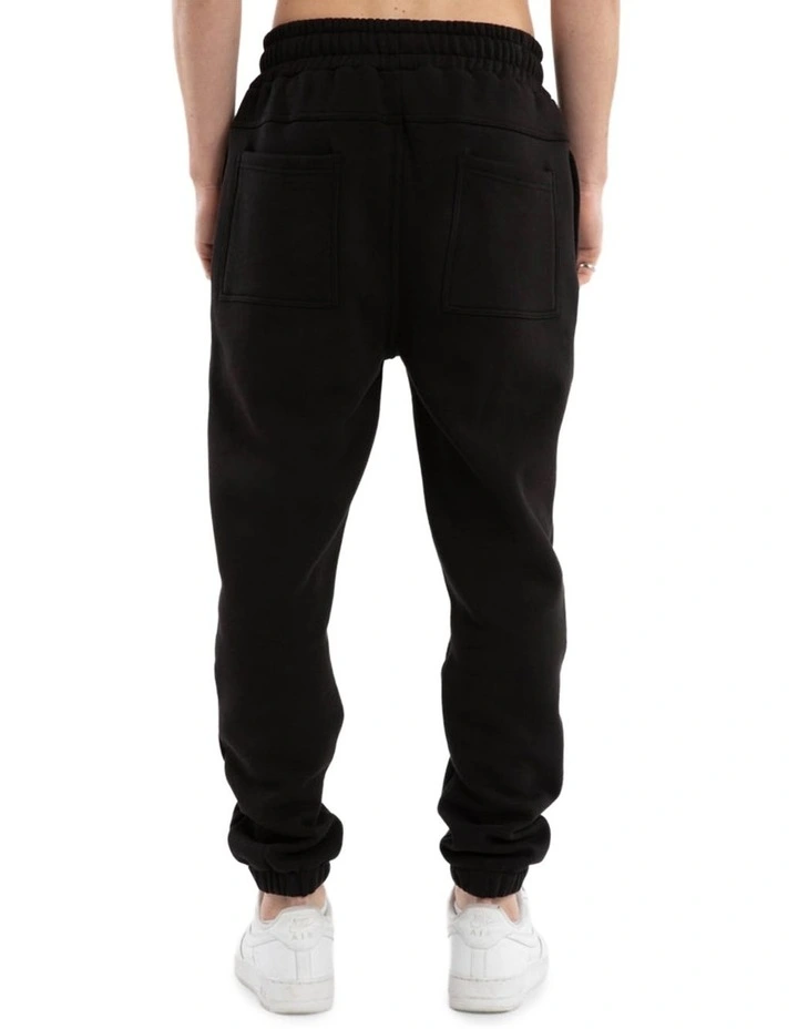 Forge Gym Trackpant in Black image 2