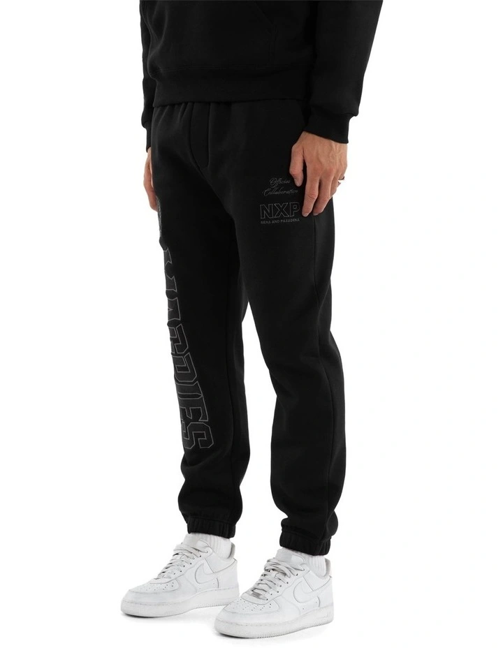 Collingwood Perform Trackpant in Black image 3