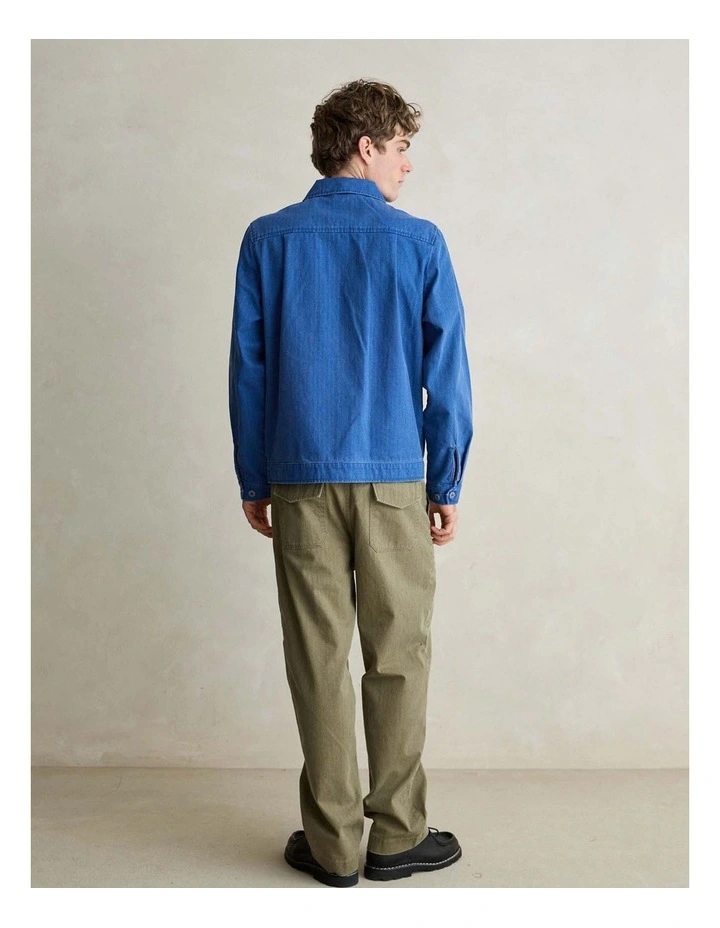 Worn Path Herringbone Loose Taper Pant image 2