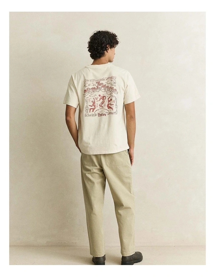Worn Path Herringbone Loose Taper Pant image 2