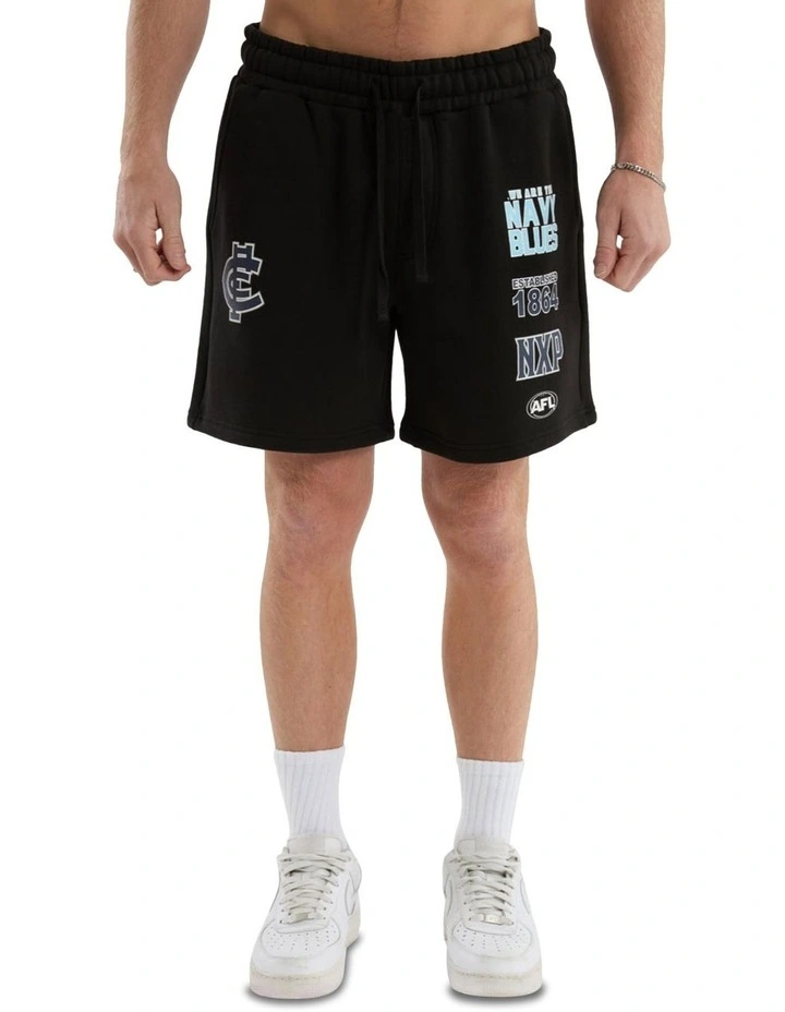 Carlton Prime Trackshorts in Jet Black image 1