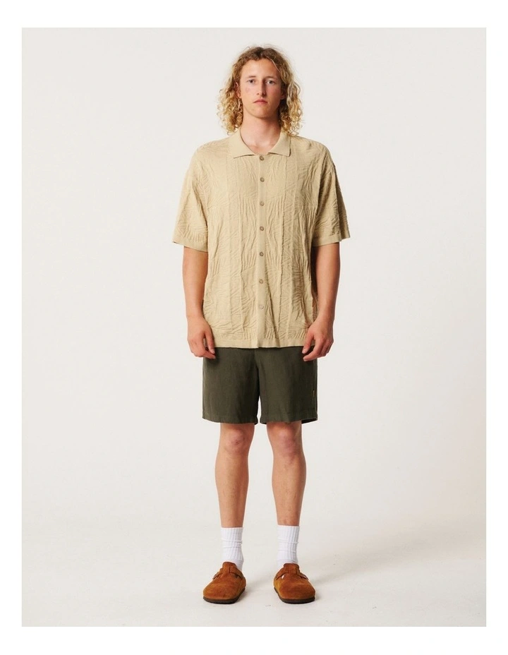 Cruiser Linen Short in Sage image 4