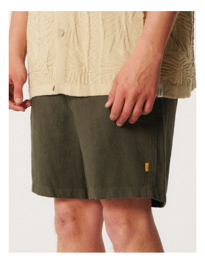 Cruiser Linen Short in Sage image 6