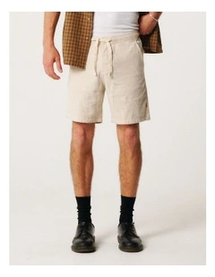 Cruiser Linen Short in Ecru