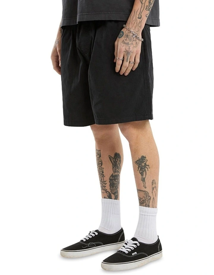 Mosh Baggy Short in Jet Black image 3