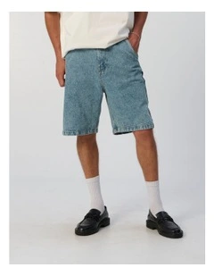 Frank Denim Short in Blue