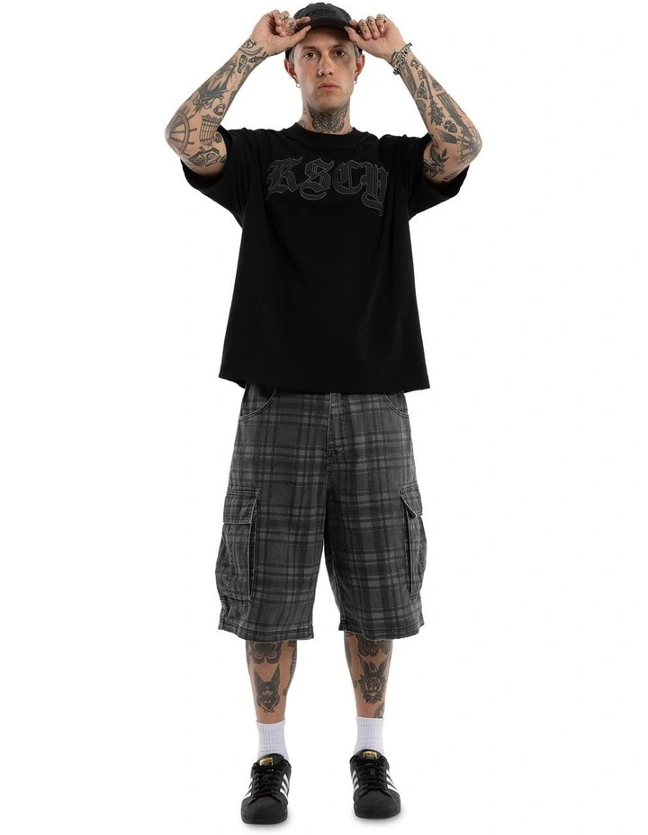 Wilson K7 Super Baggy Short in Black image 3