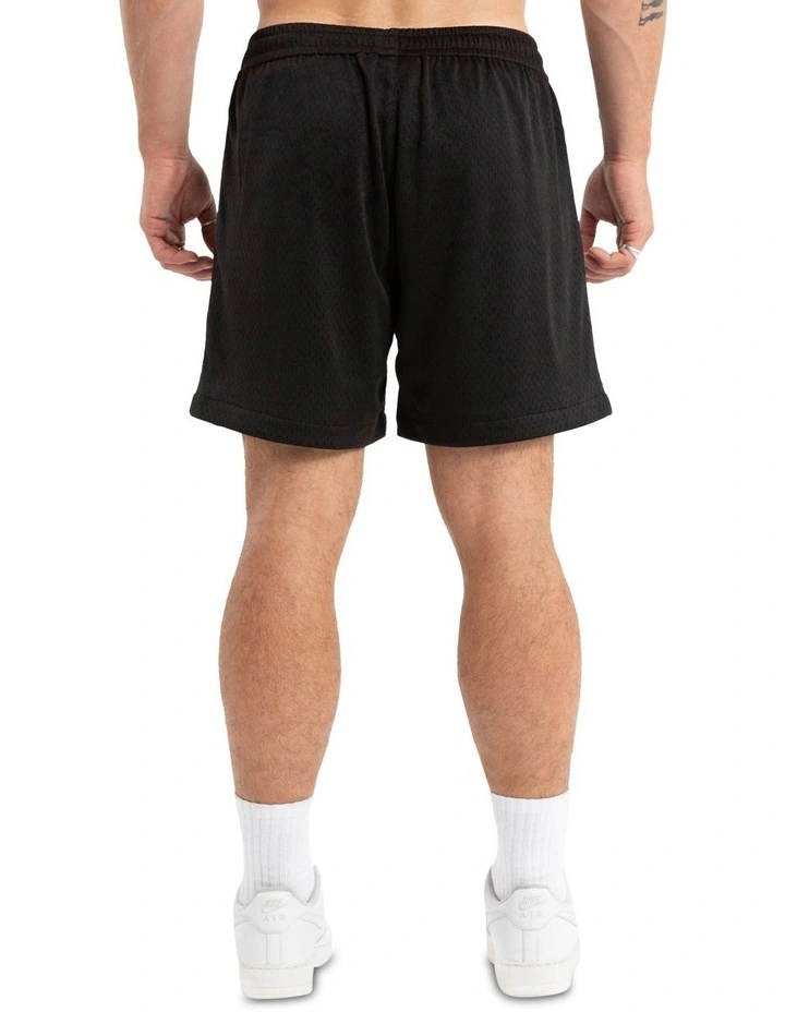 Mercy Trigger Mesh Short in Jet Black image 2