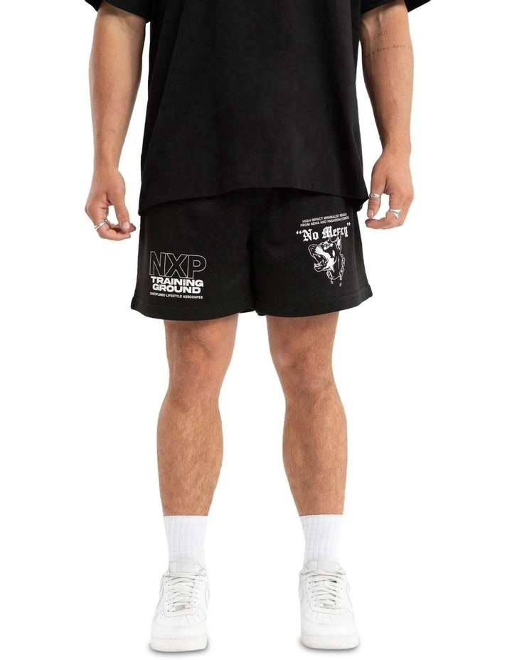 Mercy Trigger Mesh Short in Jet Black image 5