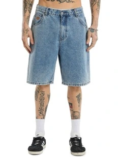 K6 Denim Jort in Blue