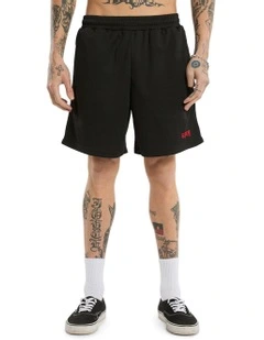 Two Step Basketball Shorts in Black