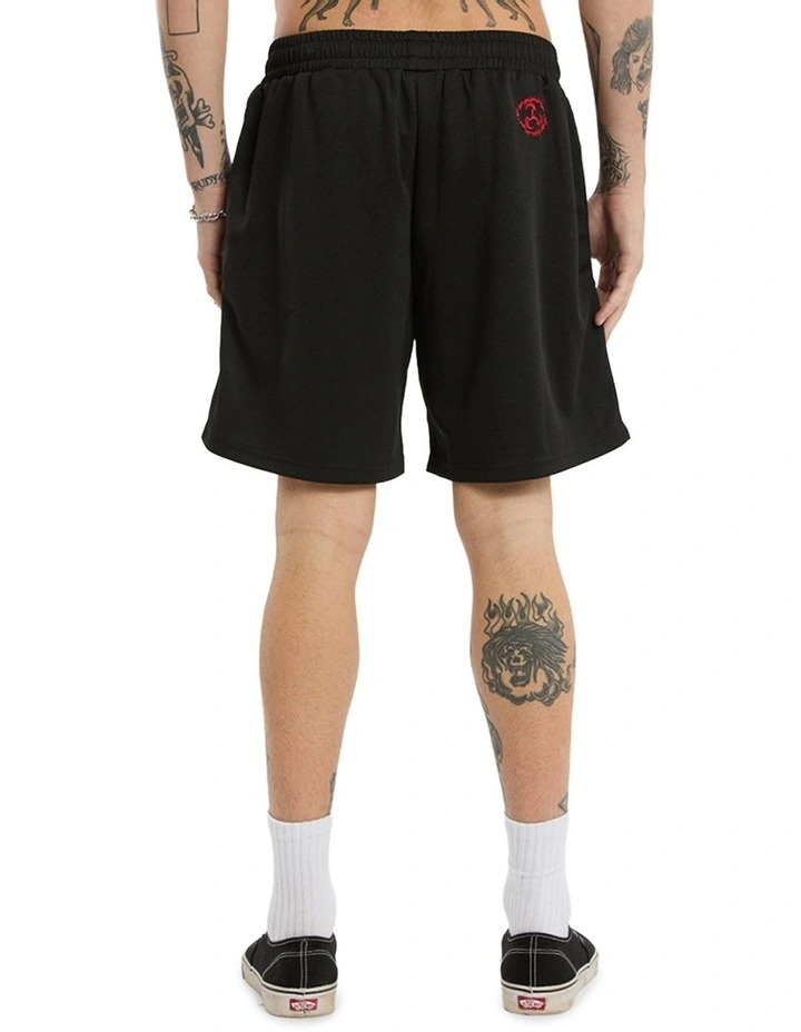 Two Step Basketball Shorts in Black image 2