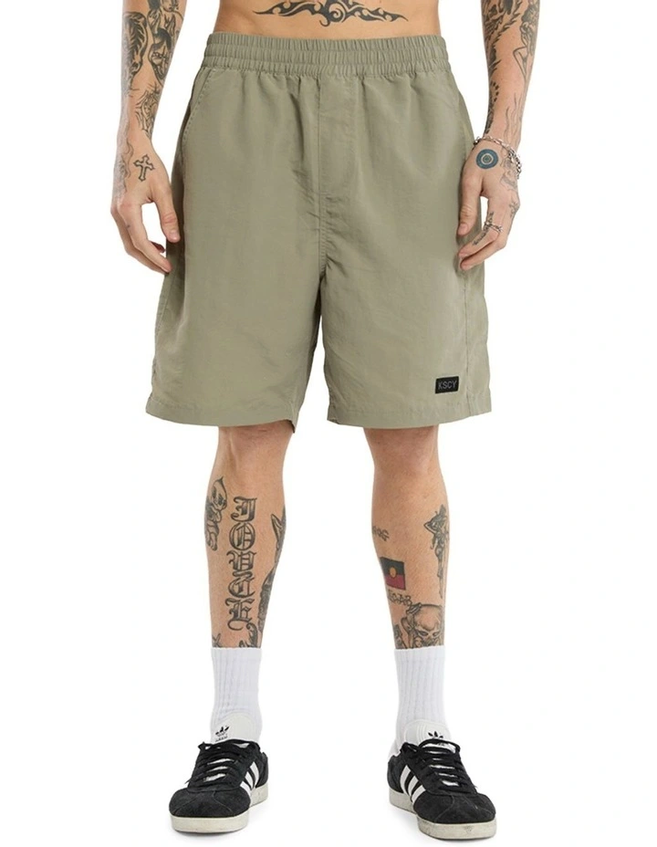 Mosh Baggy Swim Shorts in Slate Grey image 1
