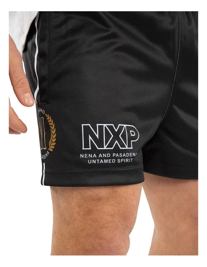 Lee Football Shorts in Black image 3