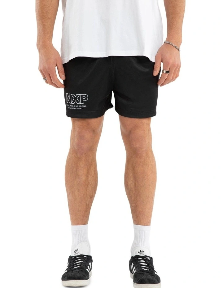 Lee Football Shorts in Black image 4