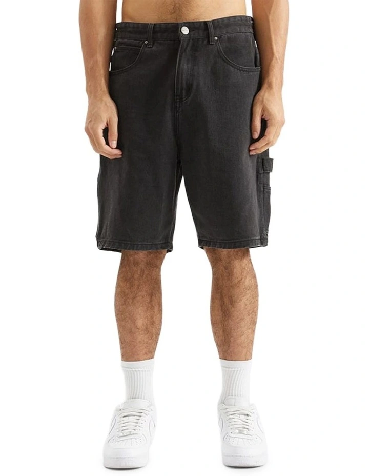 Built Carpenter Shorts in Black image 1