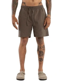 Rhys Relaxed Walkshort in Brown