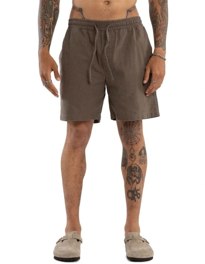 Rhys Relaxed Walkshort in Brown image 1