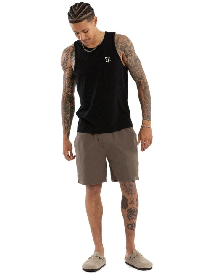 Rhys Relaxed Walkshort in Brown image 3