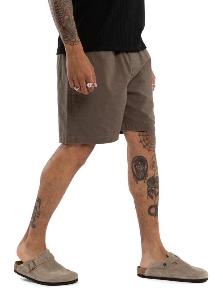 Rhys Relaxed Walkshort in Brown image 4