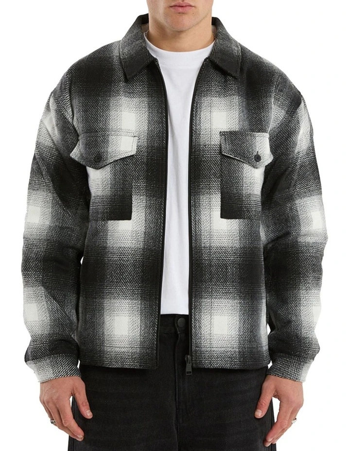 Rise Relaxed Jacket in Black image 1