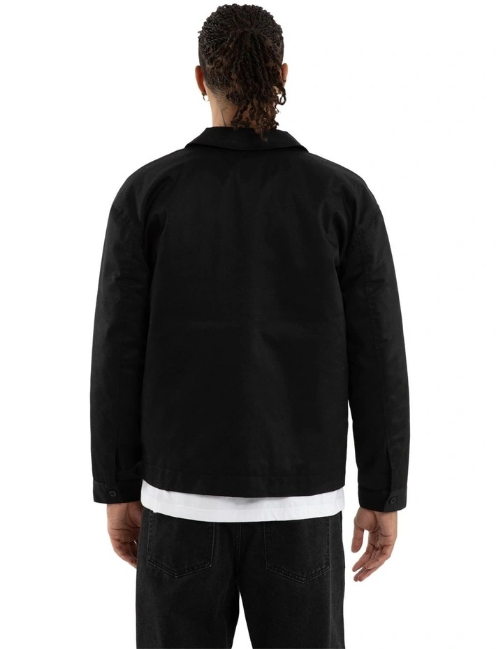 Frame Jacket in Black image 3