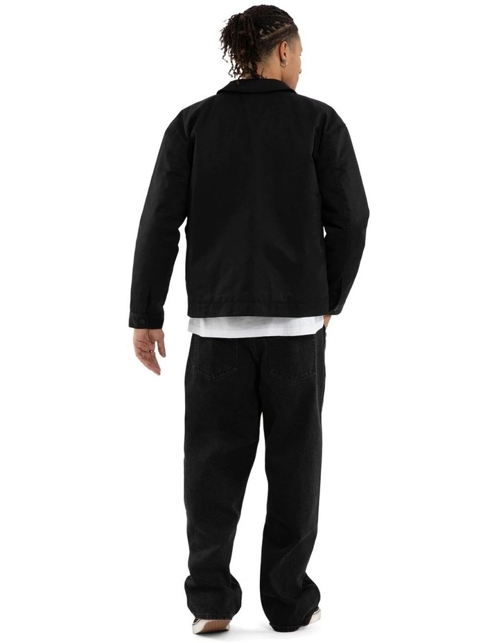 Frame Jacket in Black image 5