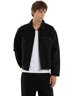 Expanse Denim Jacket in Black
