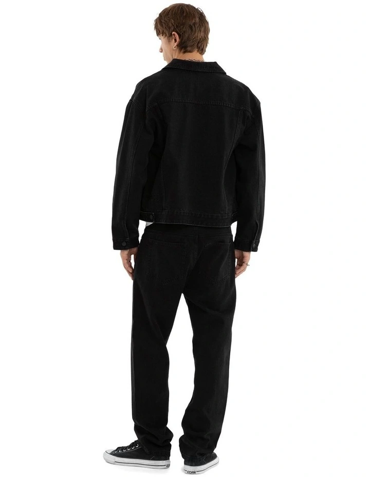 Expanse Denim Jacket in Black image 5
