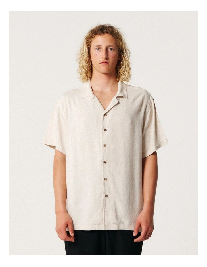 Ernie Resort Shirt in Oatmeal image 1